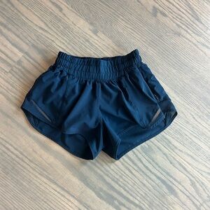 Lululemon Women's Navy Blue Athletic Shorts
